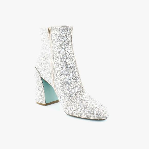 Betsey Johnson Hugo Rhinestone - Picture 1 of 8